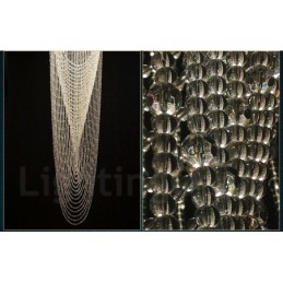 9 Lights Modern Crystal Ceiling Pendant Light Indoor Chandelier Lighting Lamps Fixtures