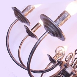 Retro Designers Candle Style Others Metal Chandelier