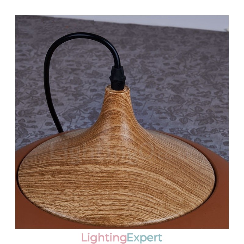 1 Light Modern Contemporary Pendant Light Pendant Lamp with White Red Blue Shade