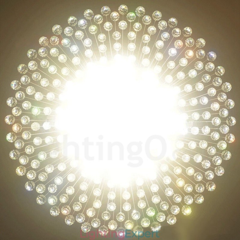 21 Lights Modern K9 Crystal Ceiling Pendant Light Indoor Chandelier Lighting Lamps Fixtures