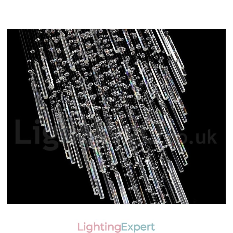 5 Lights Modern K9 Crystal Ceiling Pendant Light Indoor Chandelier Lighting Lamps Fixtures