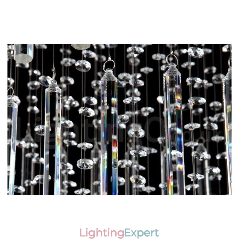 5 Lights Modern K9 Crystal Ceiling Pendant Light Indoor Chandelier Lighting Lamps Fixtures