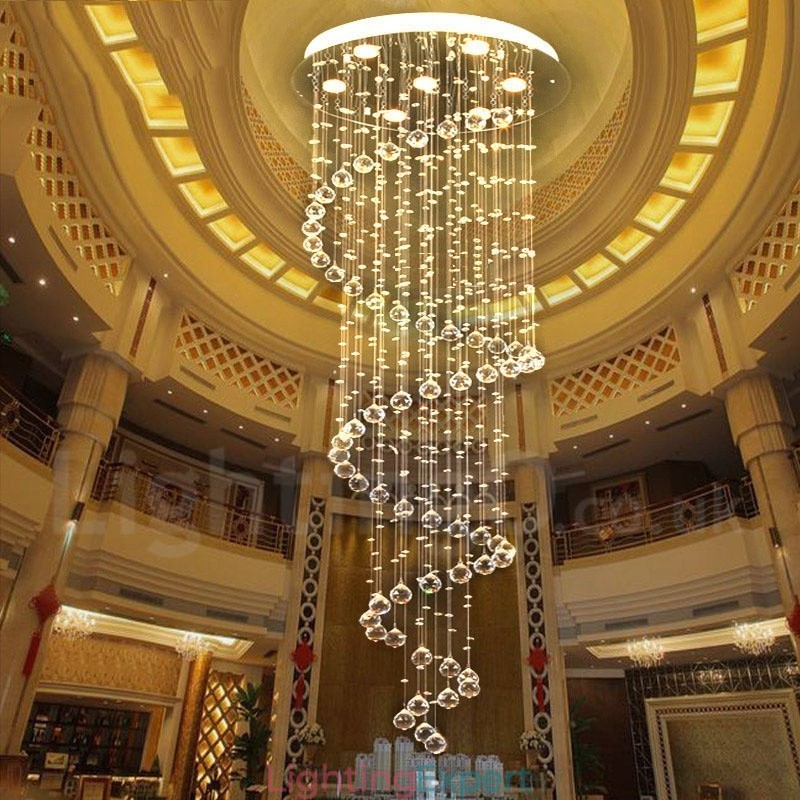 7 Lights Modern K9 Crystal Ceiling Pendant Light Indoor Chandelier Lighting Lamps Fixtures