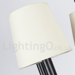 6 Light Rustic Retro Candle Style Chandelier