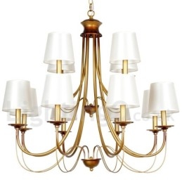 12 Light Rustic Mediterranean Style Modern Contemporary Candle Style Chandelier