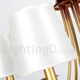 12 Light Rustic Mediterranean Style Modern Contemporary Candle Style Chandelier