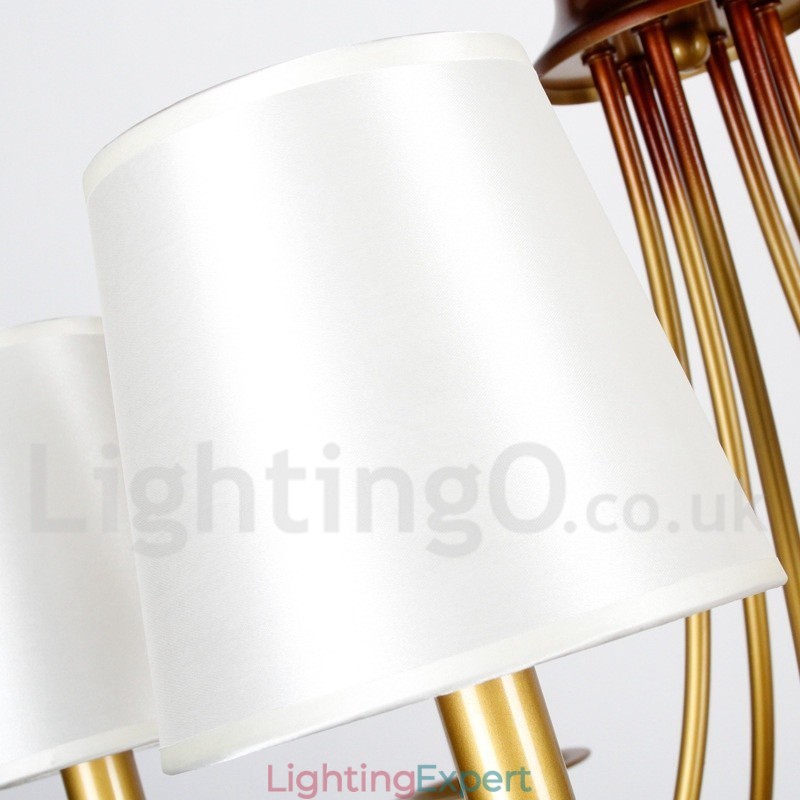 12 Light Rustic Mediterranean Style Modern Contemporary Candle Style Chandelier