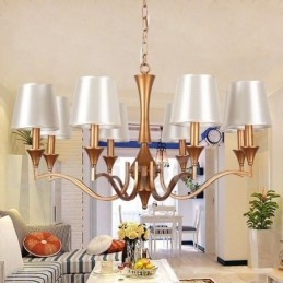 8 Light Candle Style Chandelier