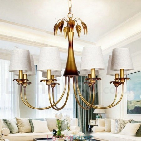 8 Light Modern Contemporary Rustic Candle Style Chandelier 8 Light Modern Contemporary Rustic Candle Style Chandelier