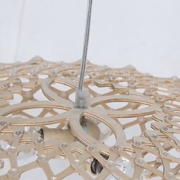 Vintage Wood Chandelier