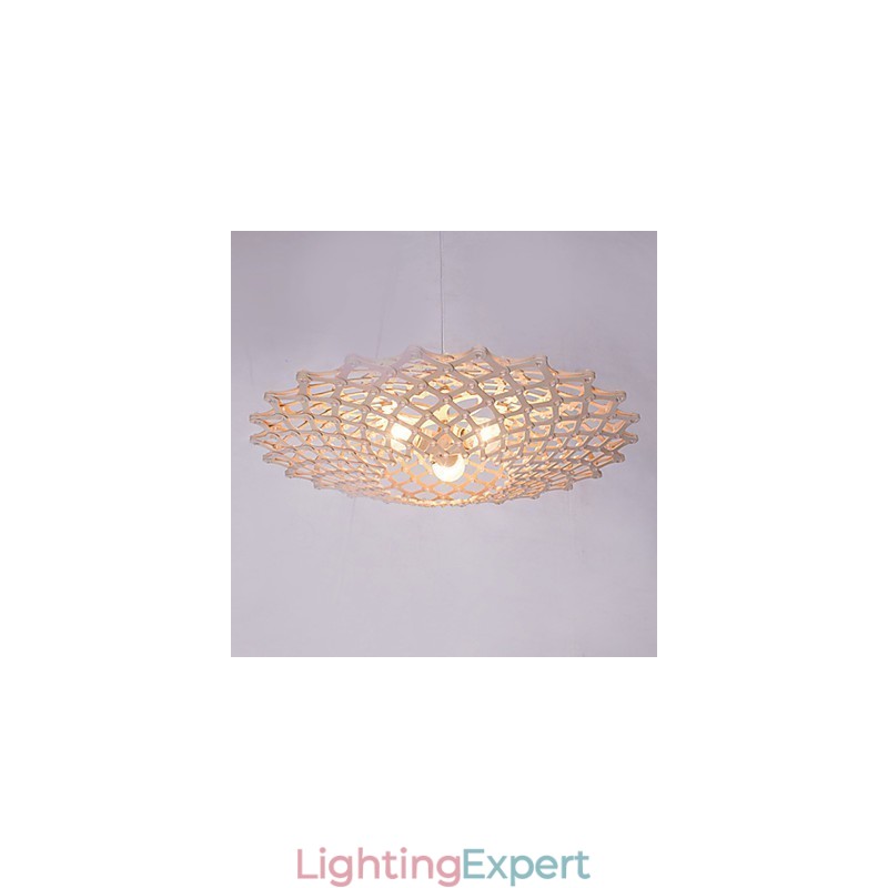 Vintage Wood Chandelier