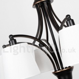 3 Light Rustic Retro Contemporary Candle Style Chandelier