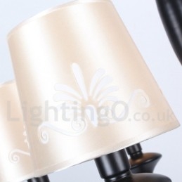 5 Light Mediterranean Style Candle Style Chandelier