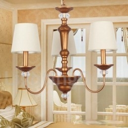 3 Light Retro Candle Style Chandelier