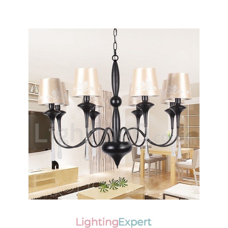 8 Light Candle Style Chandelier