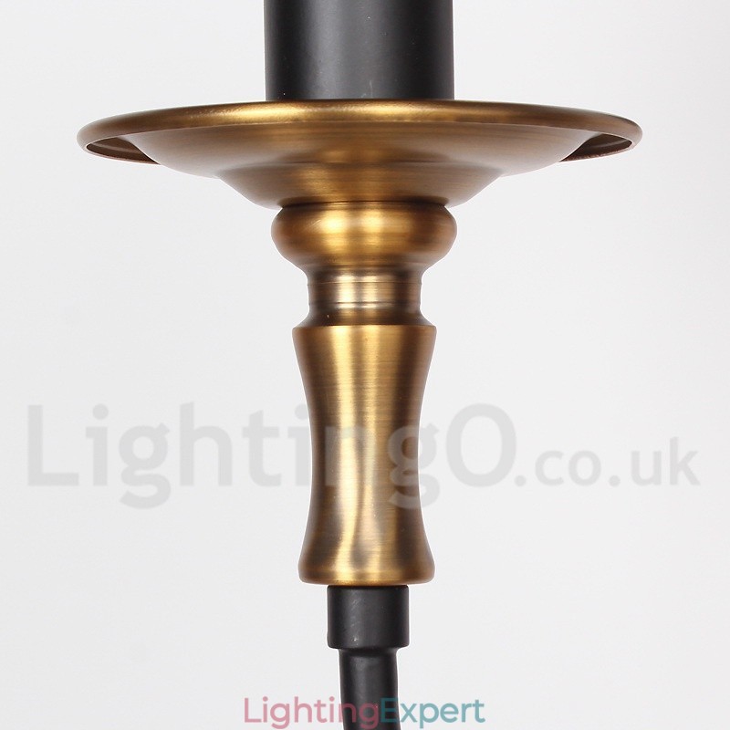 3 Light Retro Contemporary Candle Style Chandelier