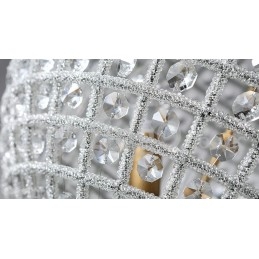 Globe Modern K9 Crystal Ceiling Pendant Light Indoor Chandelier Drum Lighting Lamps Fixtures