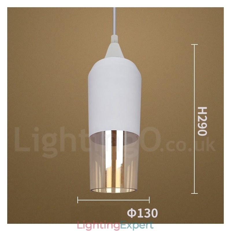 European Retro Lounge Glass Pendant Light