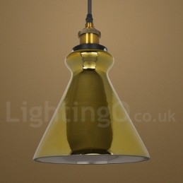 European Glass Pendant Light