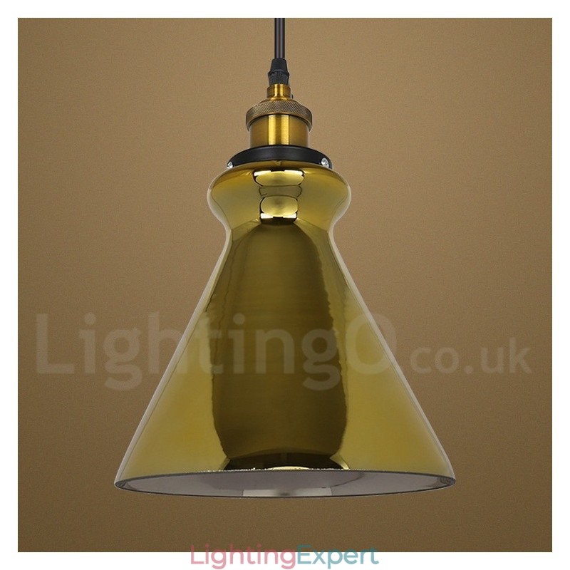 European Glass Pendant Light