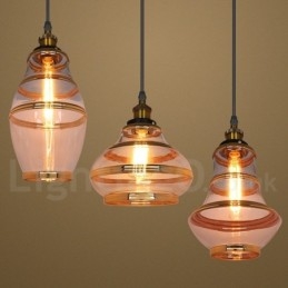 Bar Lounge European Glass Pendant Light