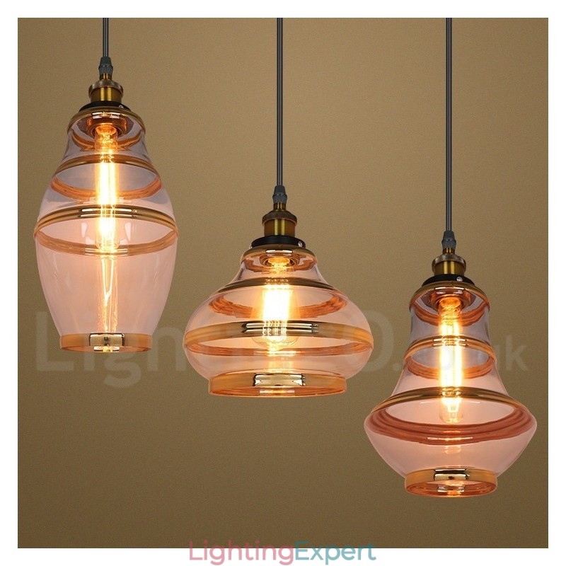 Bar Lounge European Glass Pendant Light