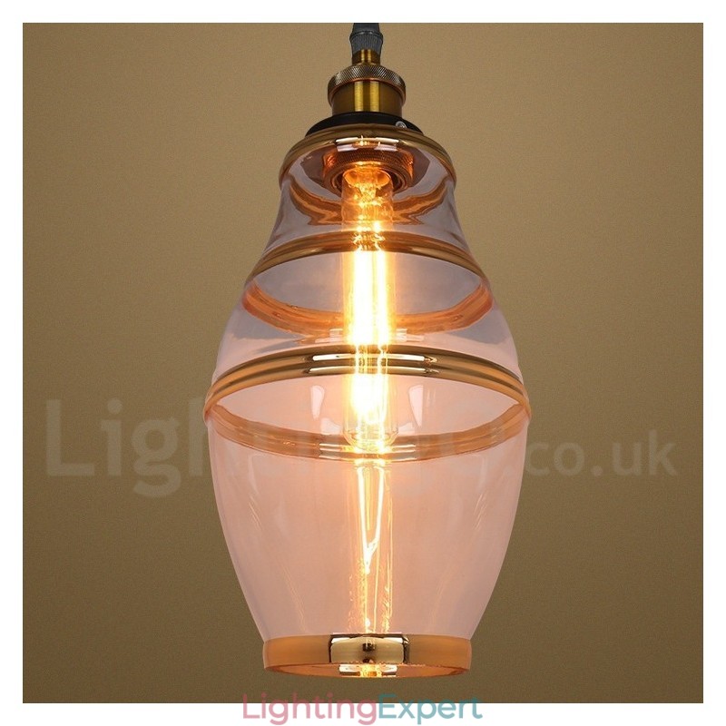 Bar Lounge European Glass Pendant Light