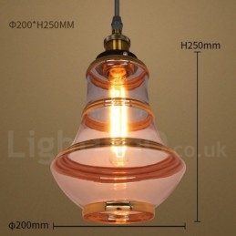 Bar Lounge European Glass Pendant Light