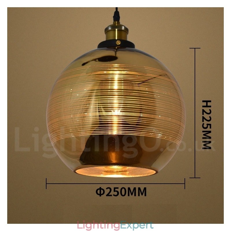 European Glass Pendant Light Cafe Pendant Lamp
