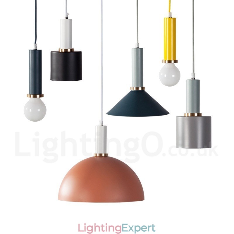 1 Light Nordic Style Modern Contemporary Cafe Pendant Light