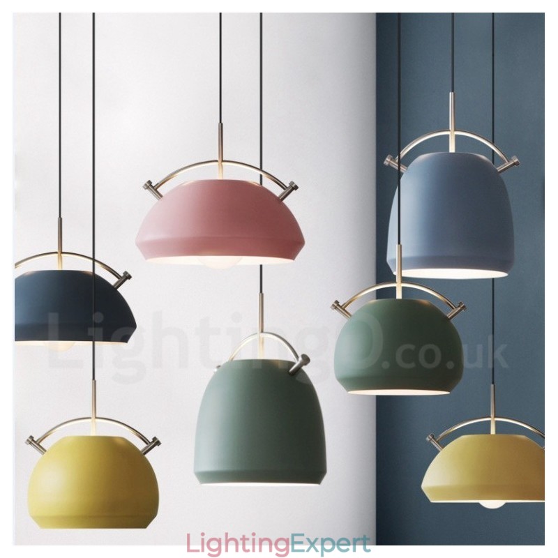 1 Light Nordic Style Modern Contemporary Cafe Pendant Light