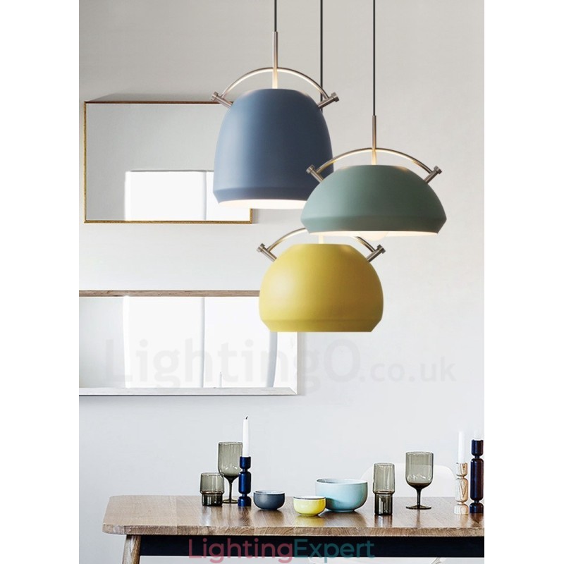 1 Light Nordic Style Modern Contemporary Cafe Pendant Light