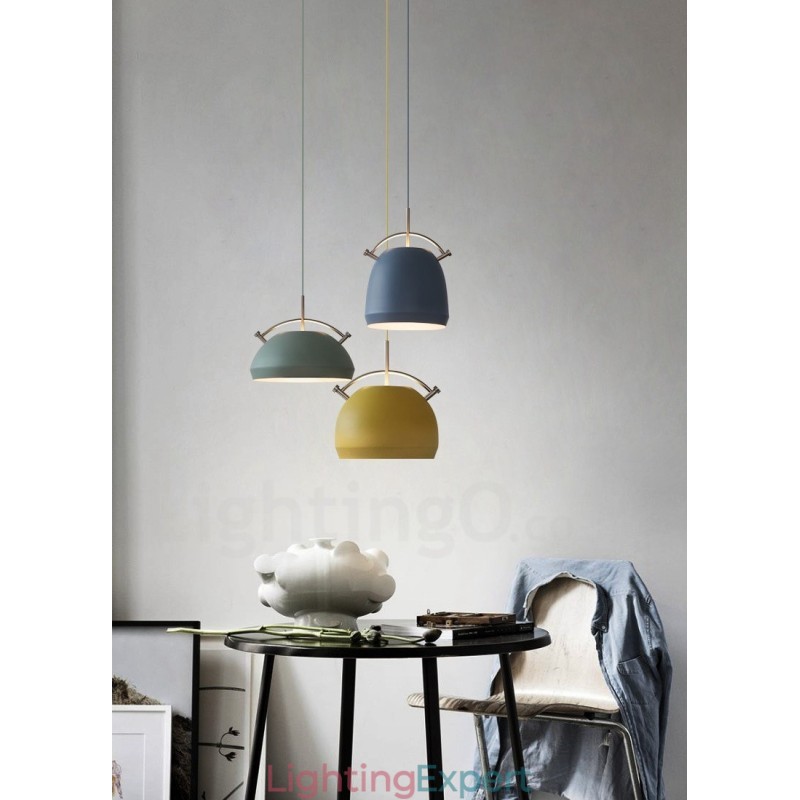 1 Light Nordic Style Modern Contemporary Cafe Pendant Light