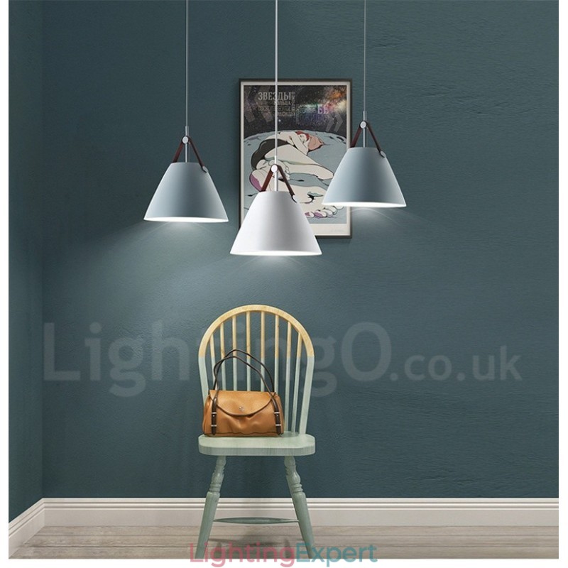 1 Light Nordic Style Pendant Light Vintage Pendant Lamp