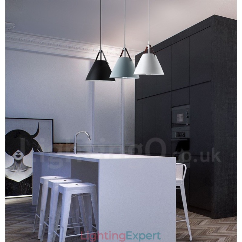 1 Light Nordic Style Pendant Light Vintage Pendant Lamp