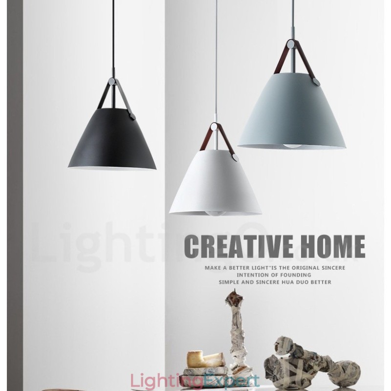 1 Light Nordic Style Pendant Light Vintage Pendant Lamp