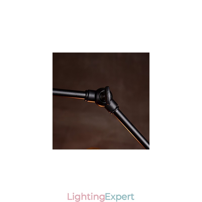 Creative 8 Light Brushed Nickel Chandelier