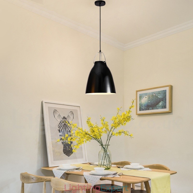 1 Light Modern Contemporary Aluminum alloy Pendant Light with Aluminum alloy Shade