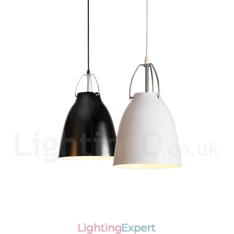1 Light Modern Contemporary Aluminum alloy Pendant Light with Aluminum alloy Shade