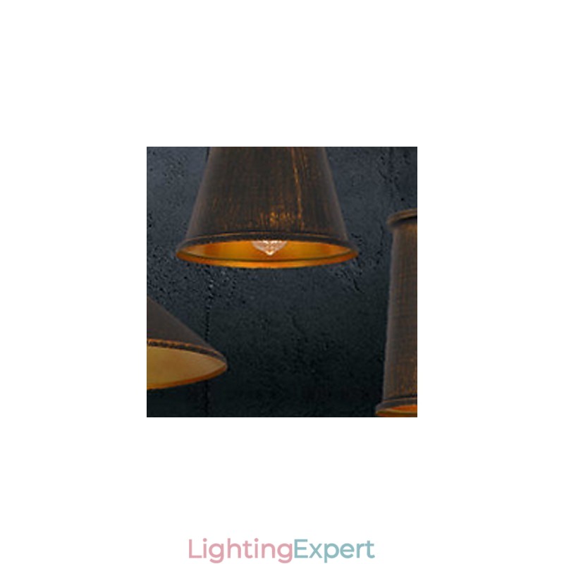 3 Light Chandelier Mini Style Modern Contemporary Metal Pendant Light