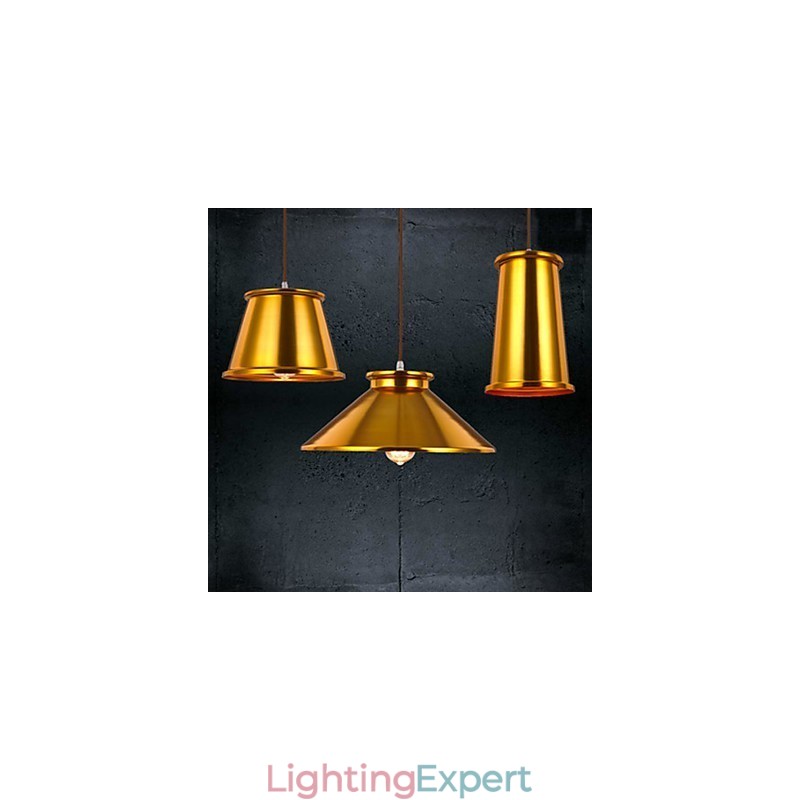 Chandelier Mini Style Modern Contemporary Metal 3 Light Pendant Light
