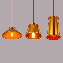 Chandelier Mini Style Modern Contemporary Metal 3 Light Pendant Light