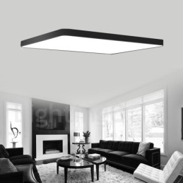 Dimmable Modern Contemporary Nordic Style Flush Mount Ceiling Lights with Acrylic Shade with Remote Control
