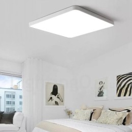 Dimmable Modern Contemporary Nordic Style Flush Mount Ceiling Lights with Acrylic Shade with Remote Control