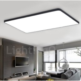 Dimmable Modern Contemporary Nordic Style Flush Mount Ceiling Lights with Acrylic Shade with Remote Control