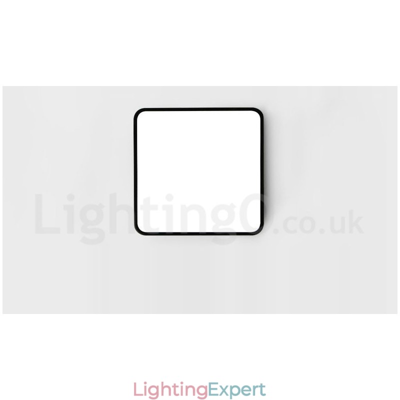 Dimmable Modern Contemporary Nordic Style Flush Mount Ceiling Lights with Acrylic Shade with Remote Control