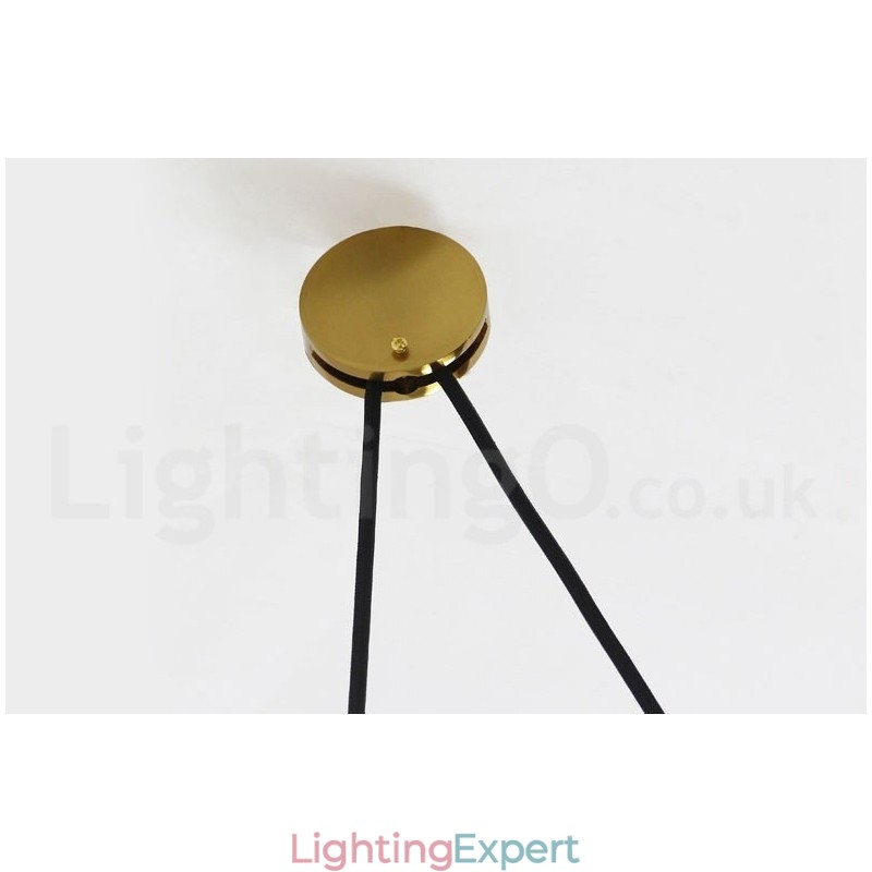 Pure Copper Modern Contemporary Nordic Style Rise and Fall Pendant Light Brass Ceiling Lamp