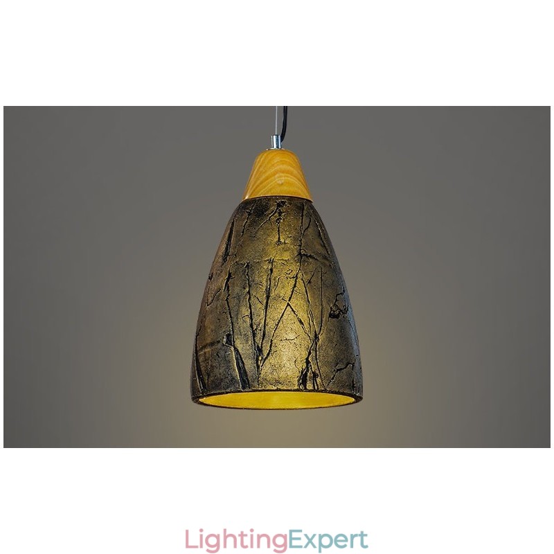 1 Light Cement Modern Contemporary Pendant Light Ceiling Lamp