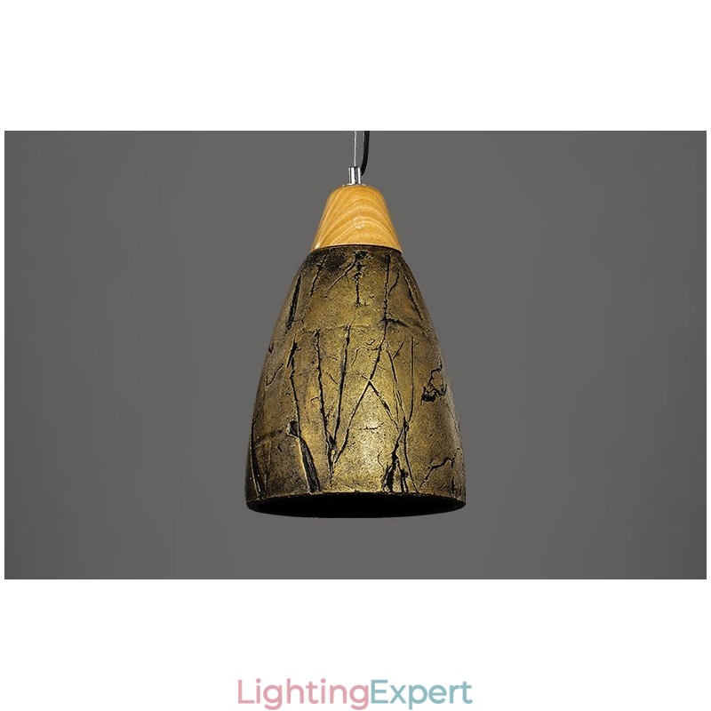 1 Light Cement Modern Contemporary Pendant Light Ceiling Lamp