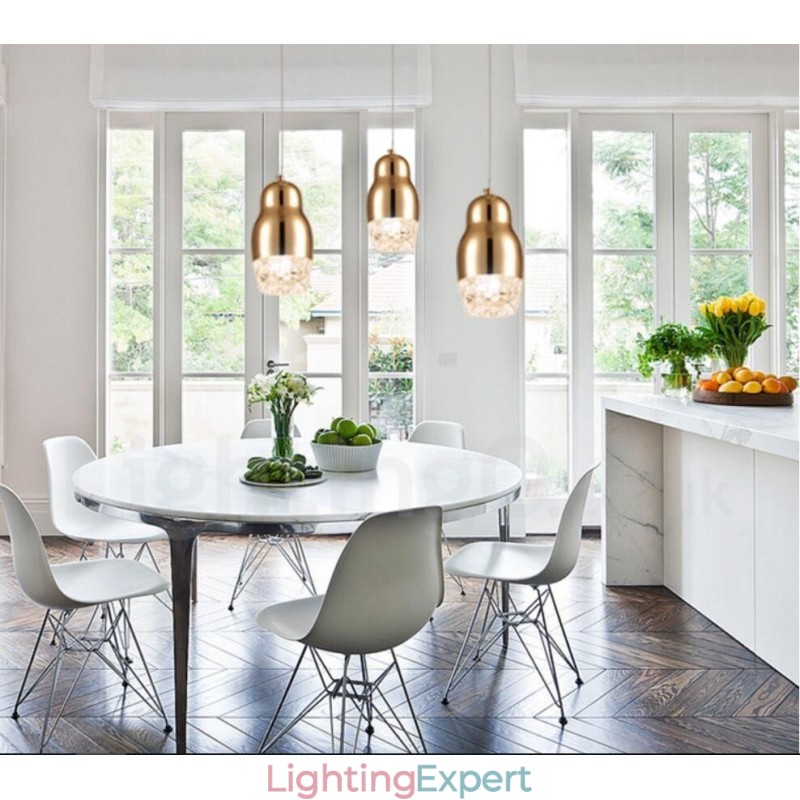 Modern Contemporary 1 Light Aluminum Alloy Pendant Light with Acrylic Shade